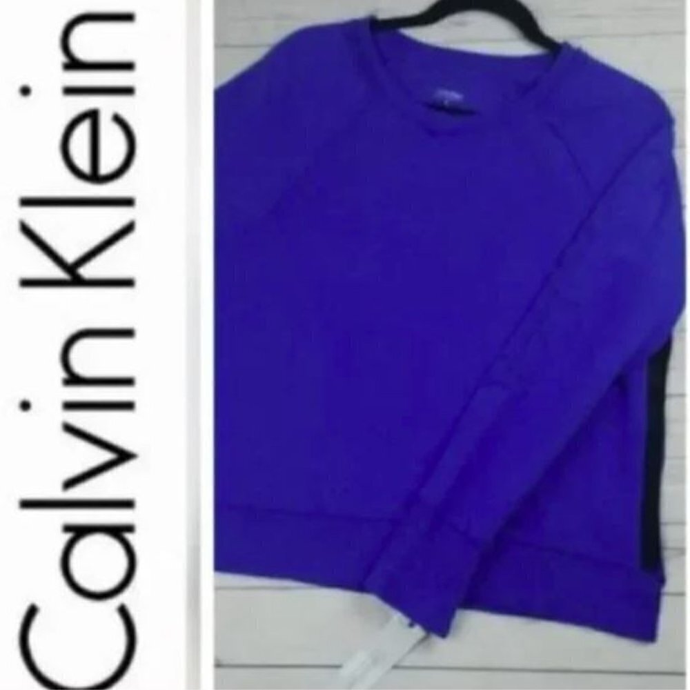 Calvin Klein Performance Blue Sweatshirt XL New‎